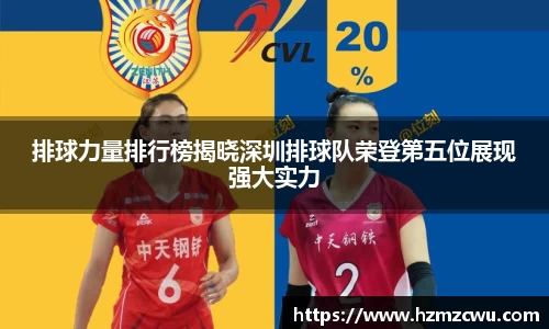 排球力量排行榜揭晓深圳排球队荣登第五位展现强大实力