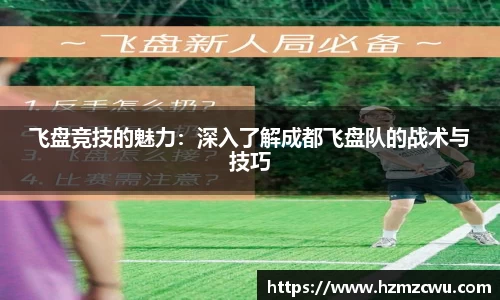 飞盘竞技的魅力：深入了解成都飞盘队的战术与技巧